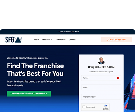 Franchises Near Me Website
